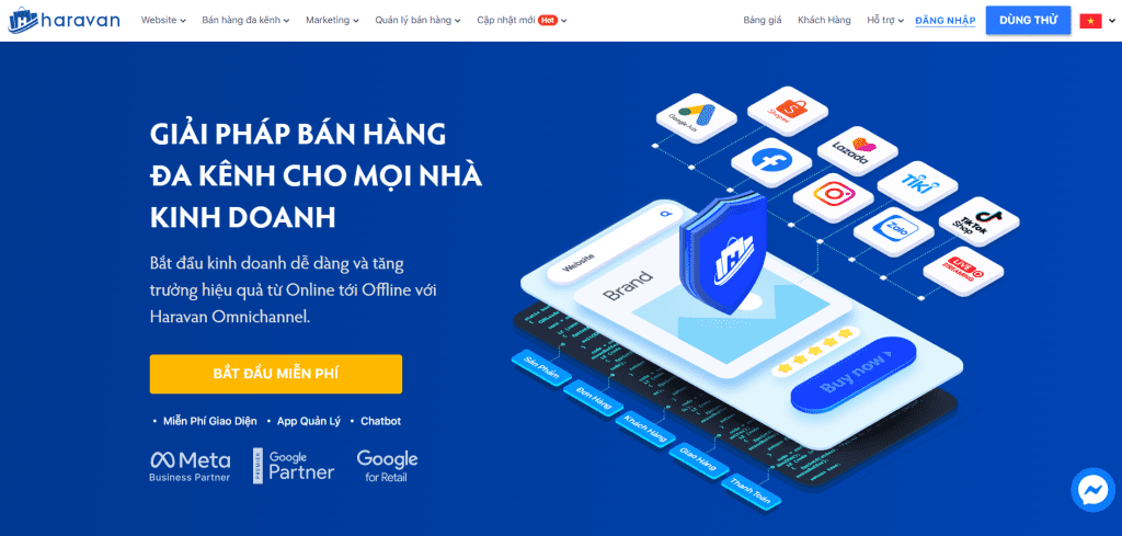 Giải pháp quản lý bán hàng đa kênh hiệu quả nhất