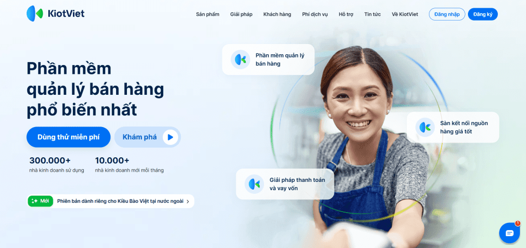 Phần mềm quản lý bán hàng phổ biến nhất