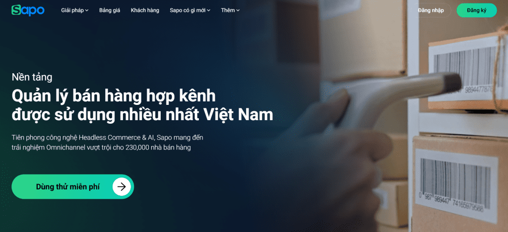 Nền tảng quản lý bán hàng hợp kênh được sử dụng nhiều nhất Việt Nam